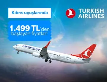 THY ile Kıbrıs Biletleri 1.499 TL’den Başlıyor!